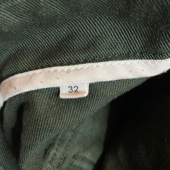 KOTN Antifit Unisex Olive Green Straight Leg Pants - Picture 5 of 8